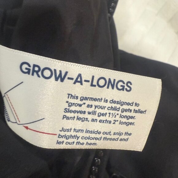 Lands End Snow Bibs Kids Size 12 - Picture 4 of 7